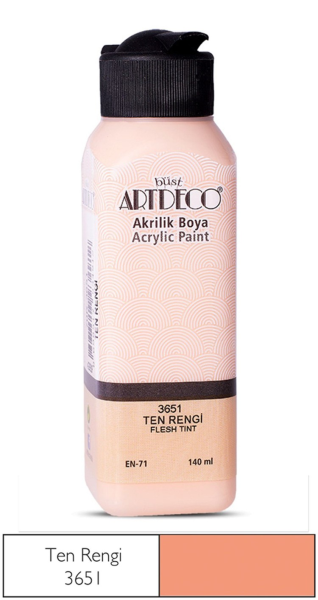 Artdeco Akrilik Boya 140 Ml Vanilya