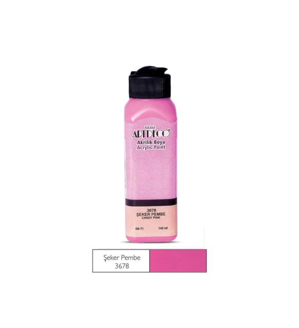 Artdeco Akrilik Boya 140 Ml Şeker Pembe