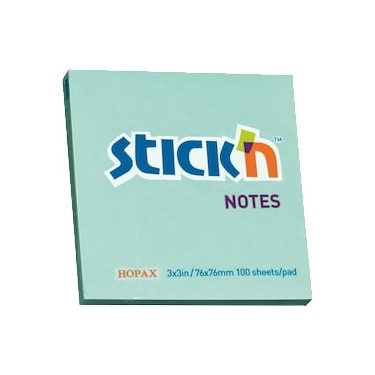 Gıpta Stickn Eco Notes Pastel Mavi Not Kağıdı 100 Yaprak 76 x 51 mm