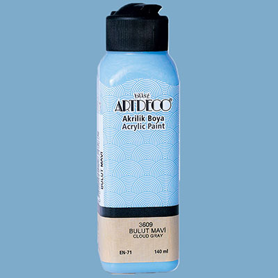 Artdeco Akrilik Boya 140 Ml Bulut Mavi