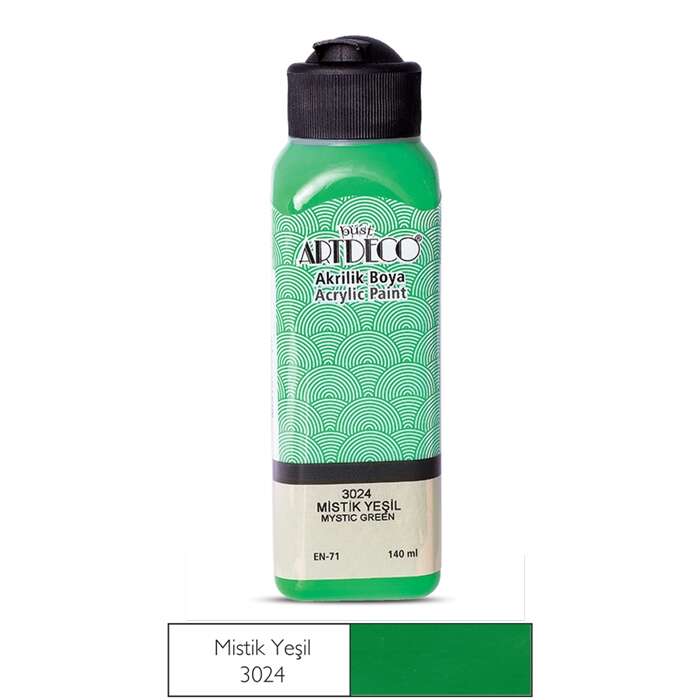 Artdeco Akrilik Boya 140 Ml Mistik Yeşil