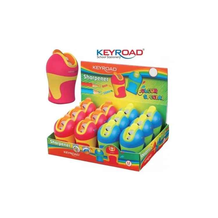 Keyroad Colormate Çiftli Kalemtıraş