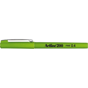 Artline 200 İnce Uçlu (0.4 mm) Yazı Ve Çizim Kalemi Fıstık Yeşili