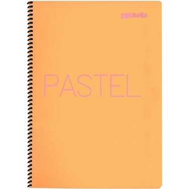 Mynote Flex Pastel Defter Spiralli Pp Kapak 80YP Kareli A4 1 Adet