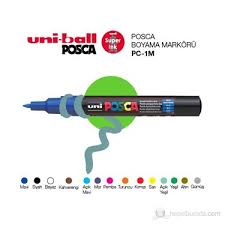 Uni Posca Boyama Markörü 1M 1'li (PC-1M)