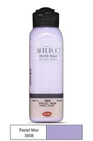 Artdeco Akrilik Boya 140ml Pastel Mor 3808