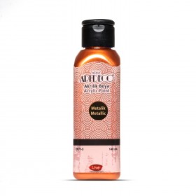 Artdeco Metalik Akrilik Boya, 140Ml, Bakır 3728