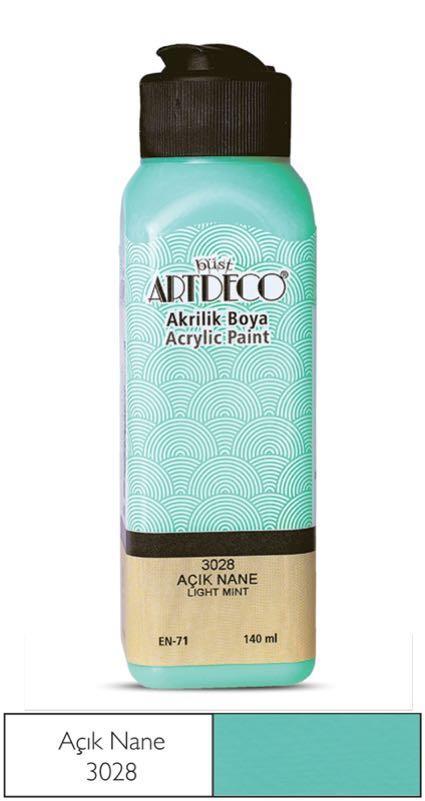 Artdeco Akrilik Boya 140 Ml Açık Nane Y-070R-3028