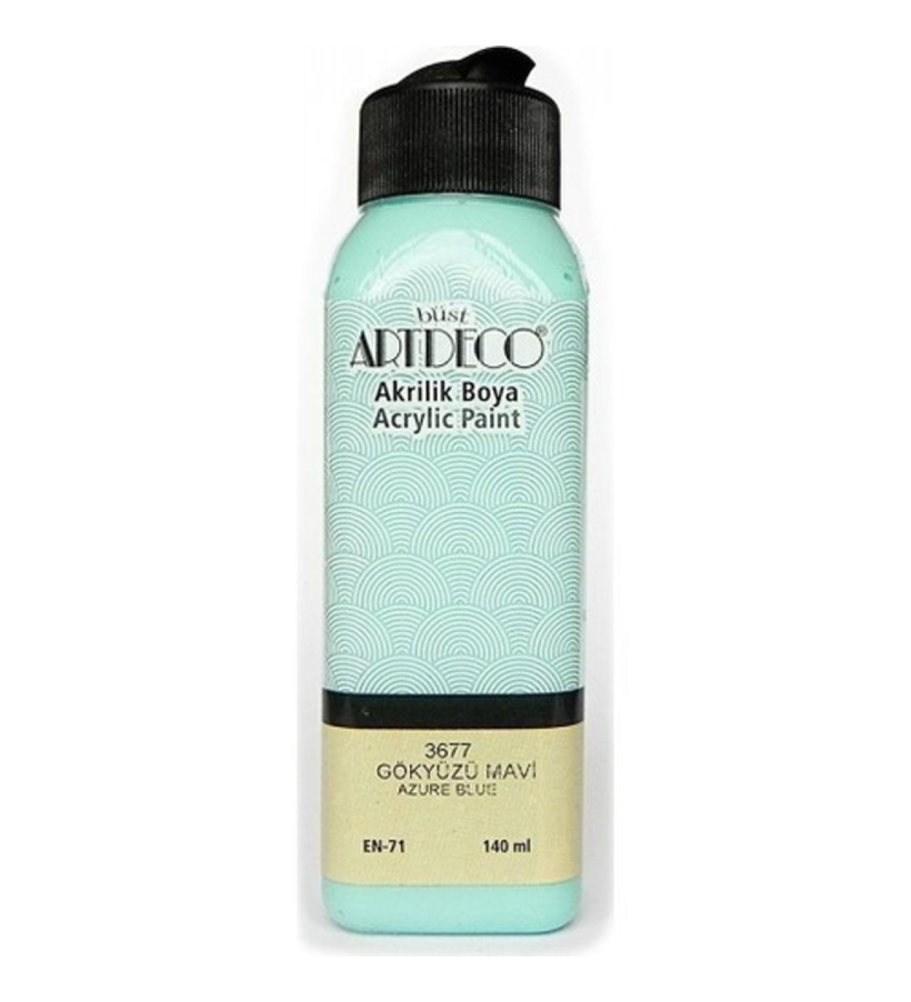 Artdeco Akrilik Boya 140 Ml Gökyüzü Mavi Y070R3677