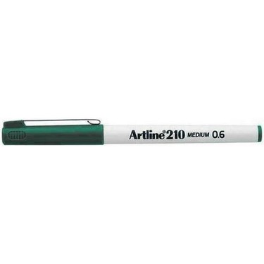 Artline Fineliner Medium 210 Koyu Yeşil 0.6mm