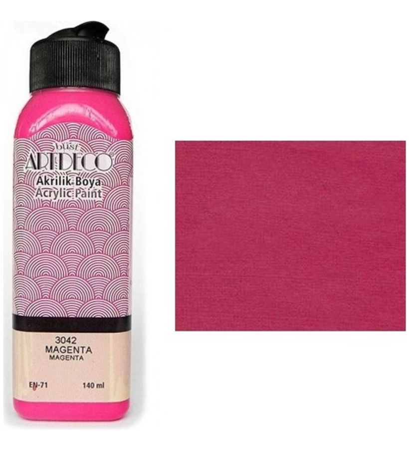 Artdeco Akrilik Boya 140 Ml Magenta Y-070Y-3042