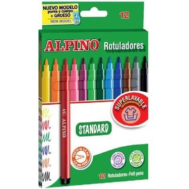 Artline Alpino Keçeli Kalem 12'li Standart AR-1002